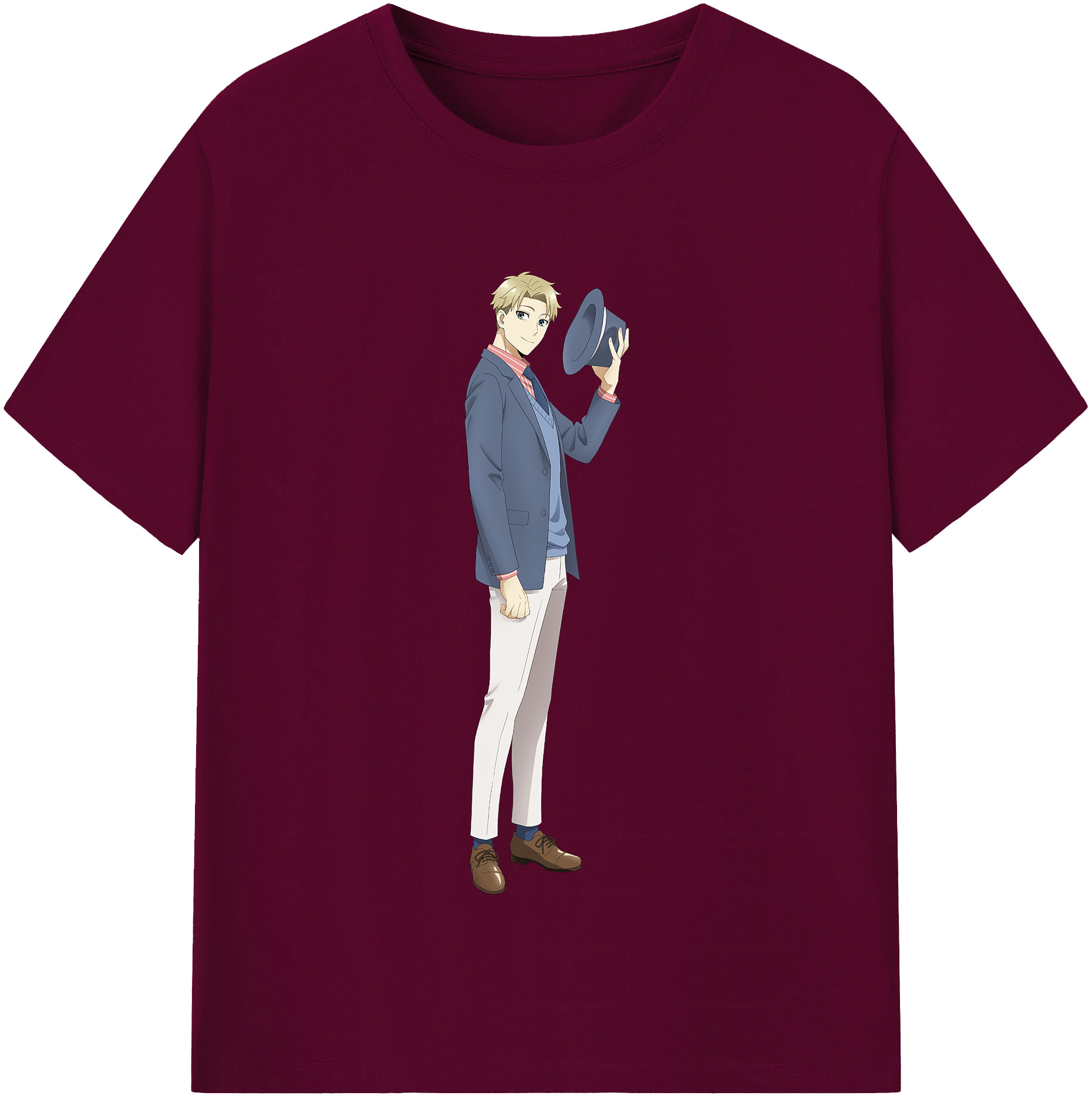 （画像用） SPY×FAMILY间谍家家酒 レディースカジュアルプリントTシャツ（綿100％）